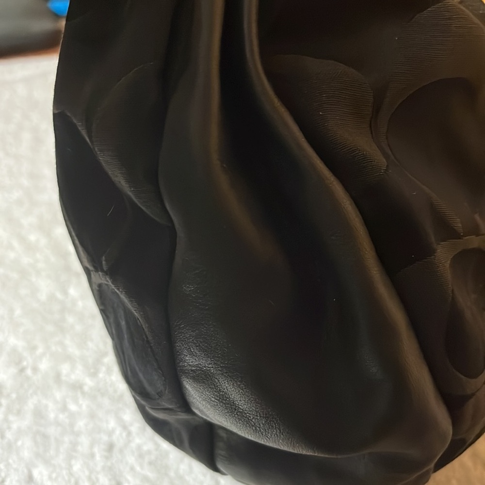 Coach black hobo style bag - Picture 4 of 11